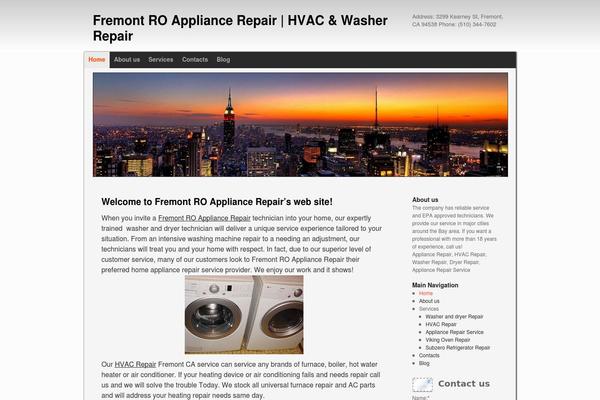 Optima theme site design template sample