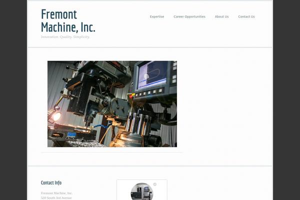 Focus Pro theme site design template sample