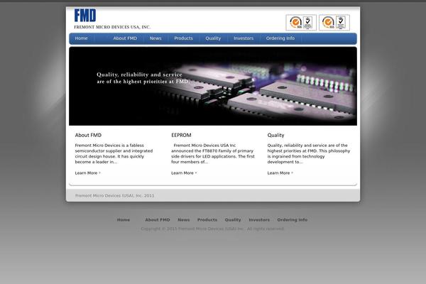 Debonair theme site design template sample