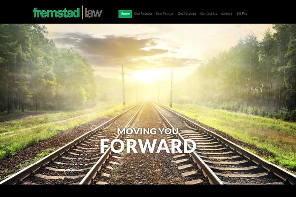 Latitude theme site design template sample