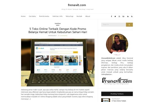 Olsen Light theme site design template sample