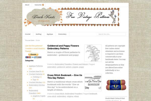 Ribbon Lite theme site design template sample