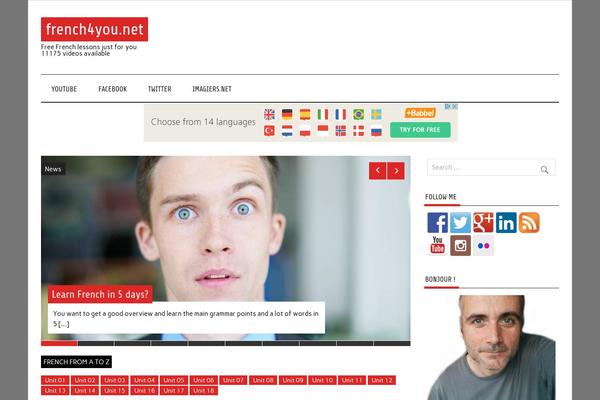 Anderson Lite theme site design template sample