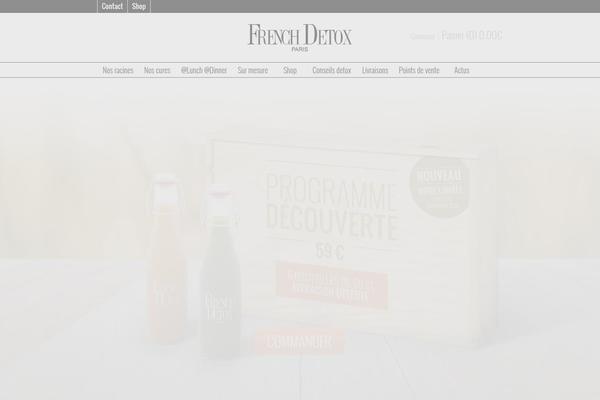frenchdetox.com site used Storesmart