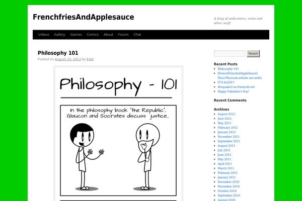 Site using Albumize plugin