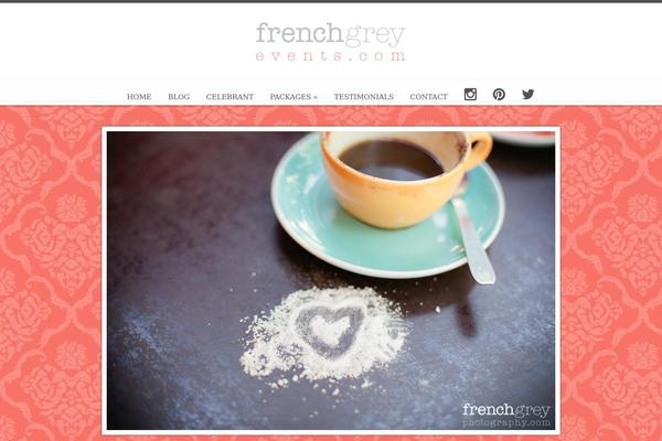 Anthology theme site design template sample