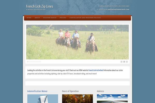 Alyeska theme site design template sample