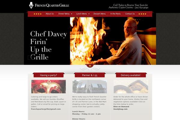 frenchquartergrilleaustin.com site used The Restaurant