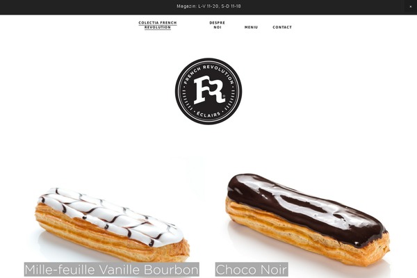 Cafeteria theme site design template sample