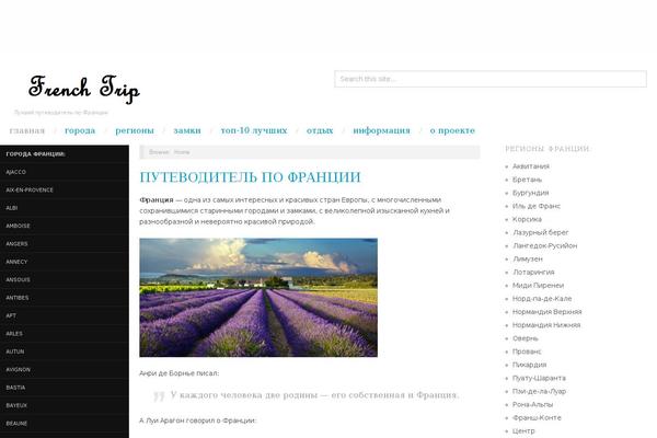 Site using Global Flash Gallery plugin
