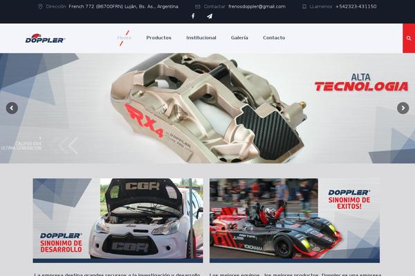 Rhapsody theme site design template sample