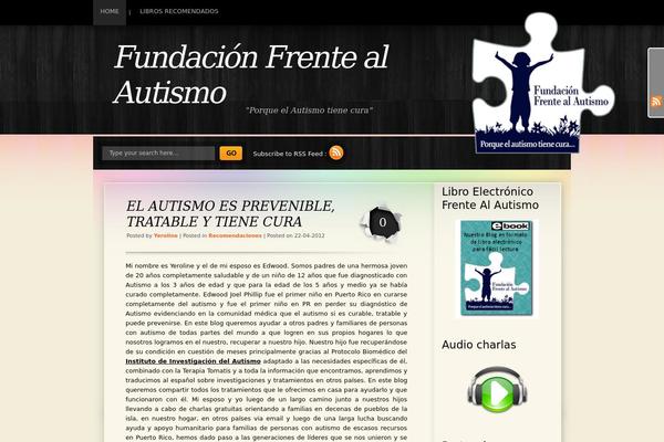 frentealautismo.com site used Blackpower