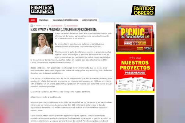 frentedeizquierdamendoza.com site used Septia
