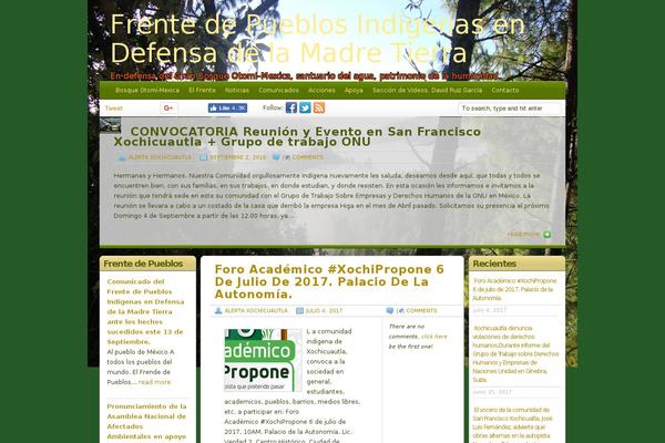 Site using Better WordPress Recent Comments plugin