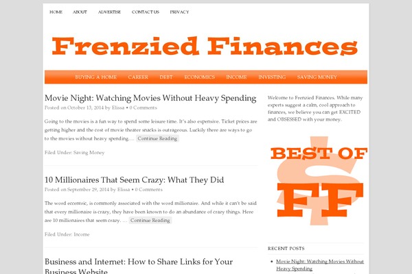 Headway theme site design template sample