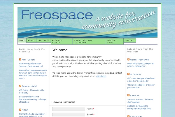 Thesis 1.8 theme site design template sample