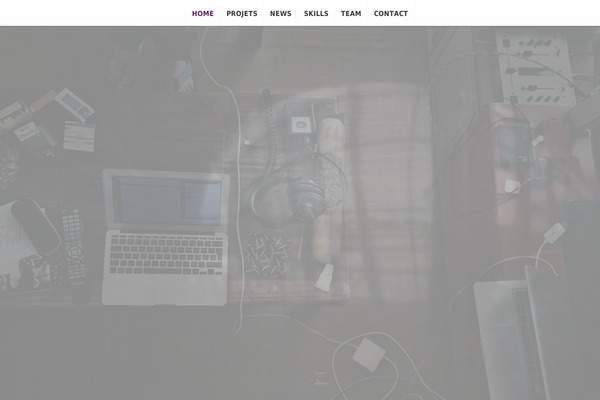 Scroller theme site design template sample