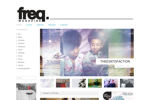 Valenti theme site design template sample