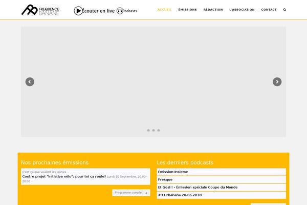 Total Child theme site design template sample