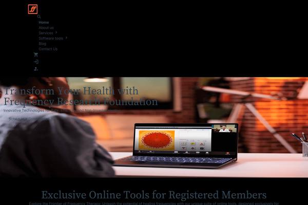 Albertino theme site design template sample