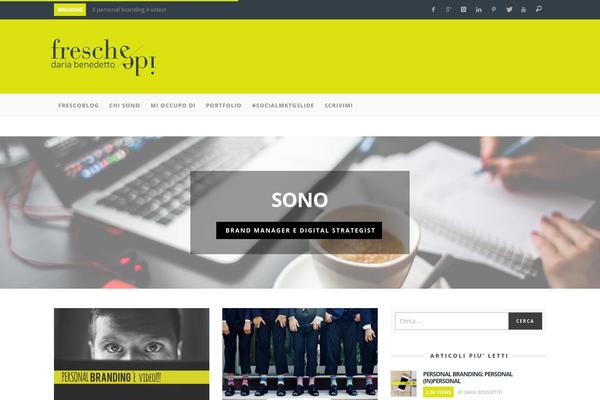 Sprout theme site design template sample