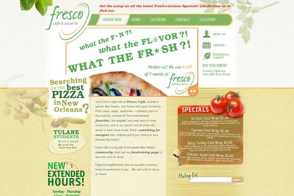 Master theme site design template sample