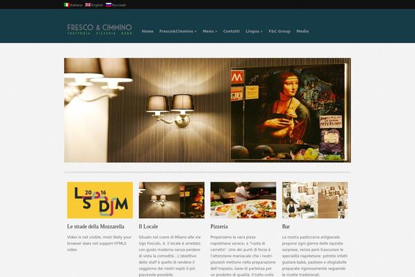 Orion theme site design template sample