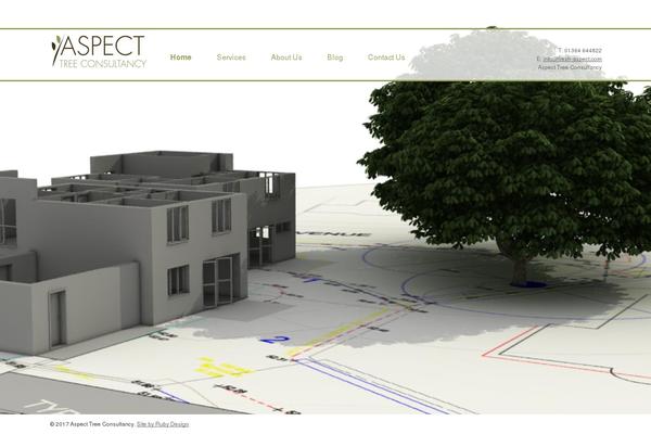 Aspect theme site design template sample