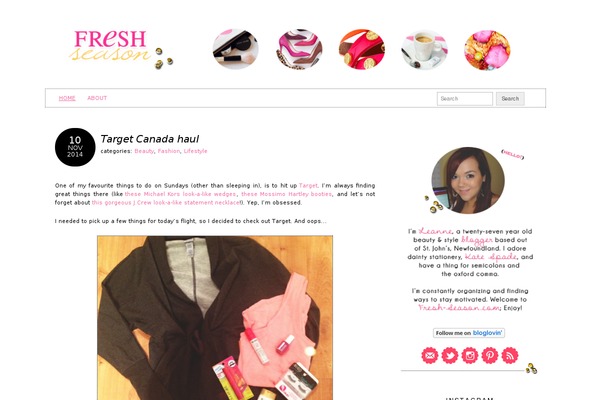 Adelle theme site design template sample
