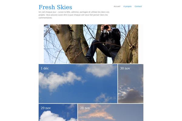 fresh-skies.com site used Autofocusplus