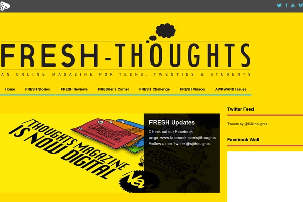 fresh-thoughts.co.uk site used The Gossip