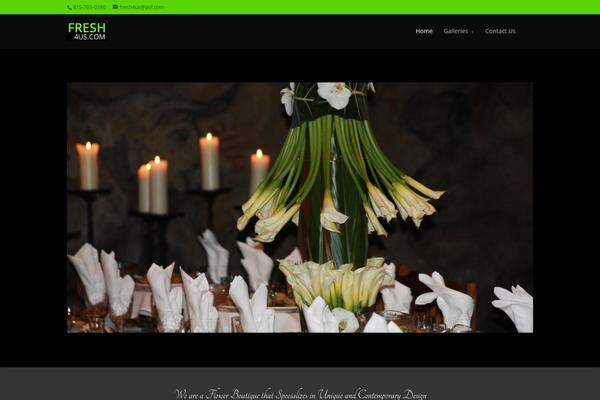 Site using Awesome Flickr Gallery plugin