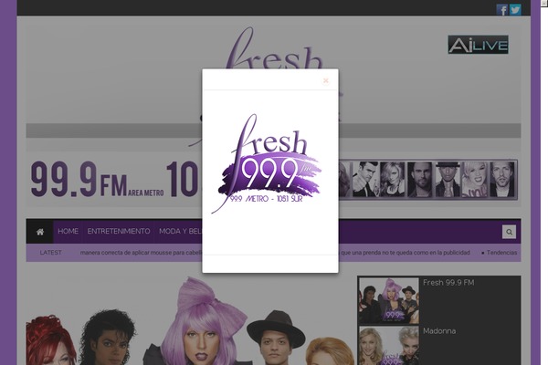 Site using Client Scroller Widget plugin