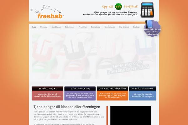 Etherna theme site design template sample