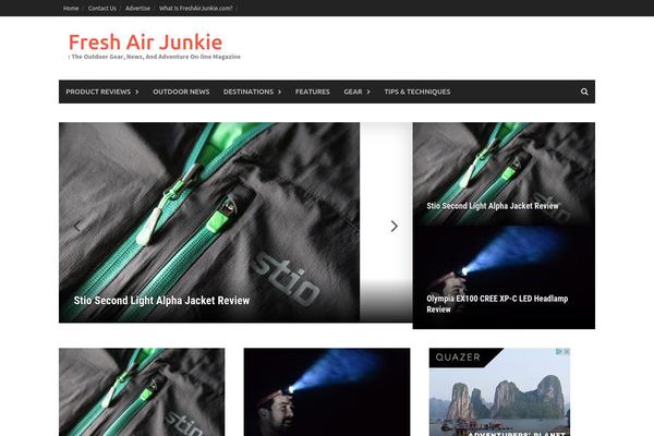 Awaken theme site design template sample