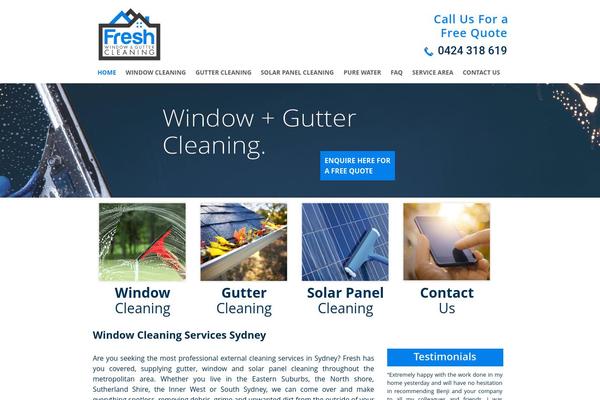 Dynamik theme site design template sample
