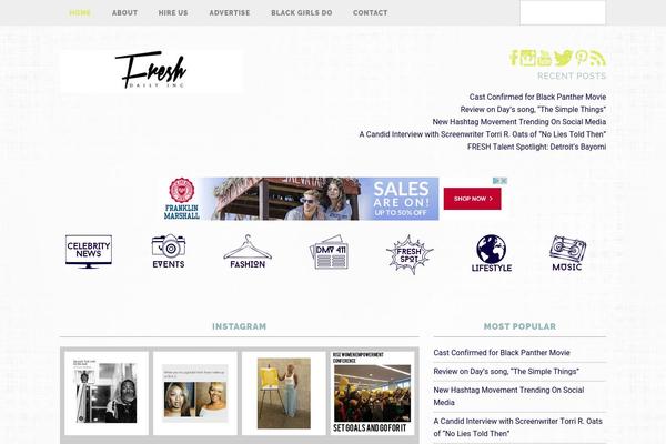 Site using AccessPress Pinterest plugin