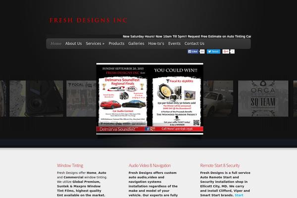 Envisioned theme site design template sample