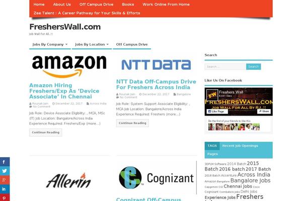 MesoColumn theme site design template sample