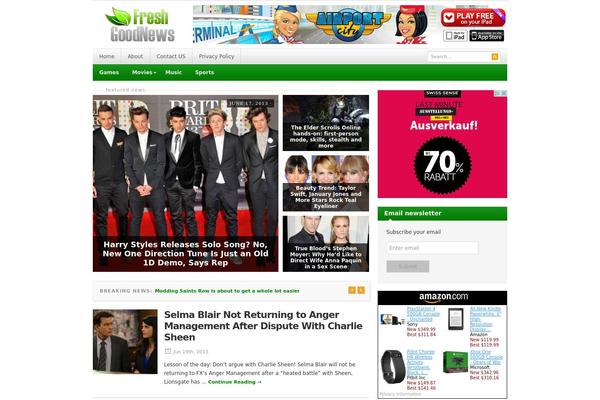 Resizable theme site design template sample