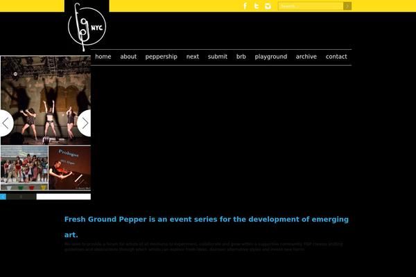 Duotive Three theme site design template sample