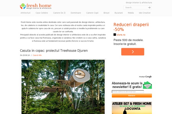 Innovation theme site design template sample