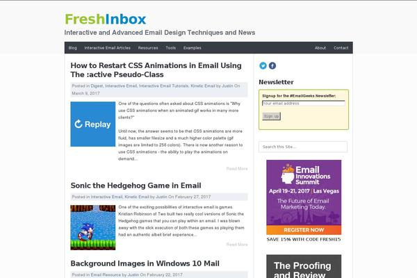 JustBlue theme site design template sample