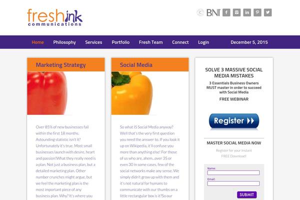 freshink.ca site used Enterprise Pro