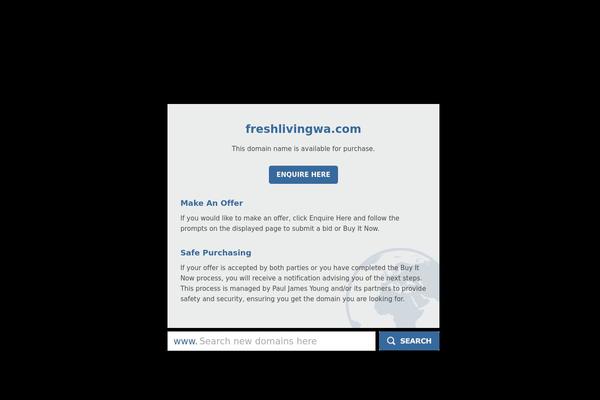 PRESSO theme site design template sample