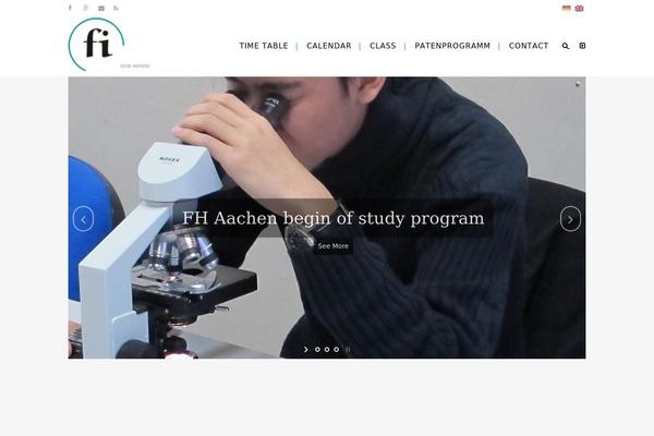 Bridge theme site design template sample