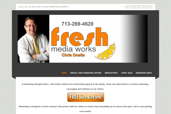 Corpo theme site design template sample