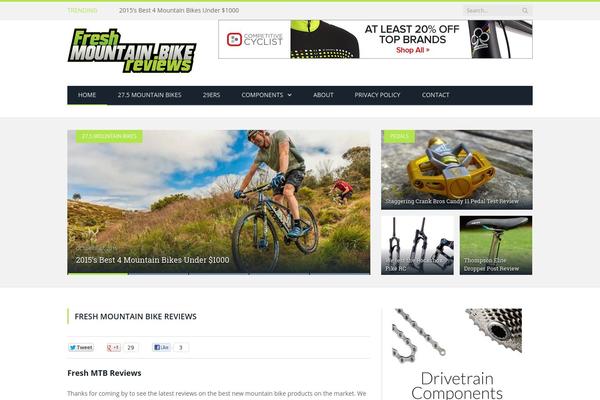 SmartMag theme site design template sample