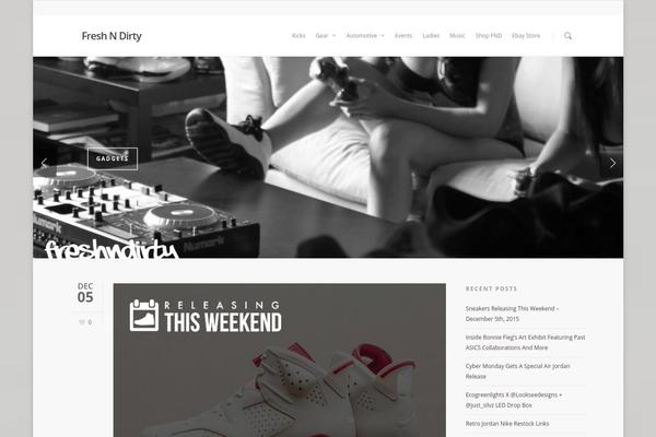 Site using 3D Tag Cloud plugin