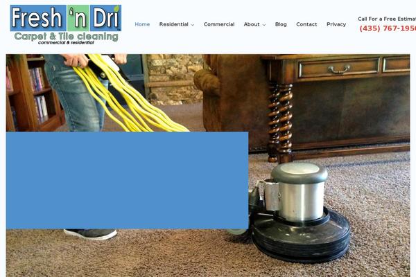 Fresh theme site design template sample